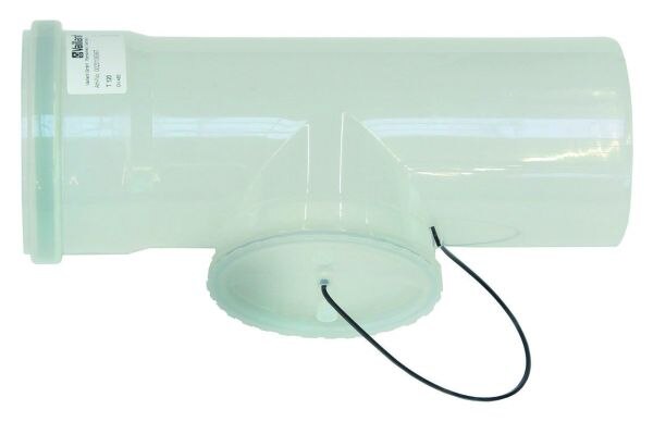 Vaillant Verlängerung 0,25m 110 mm PP mit Revisionsöffnung