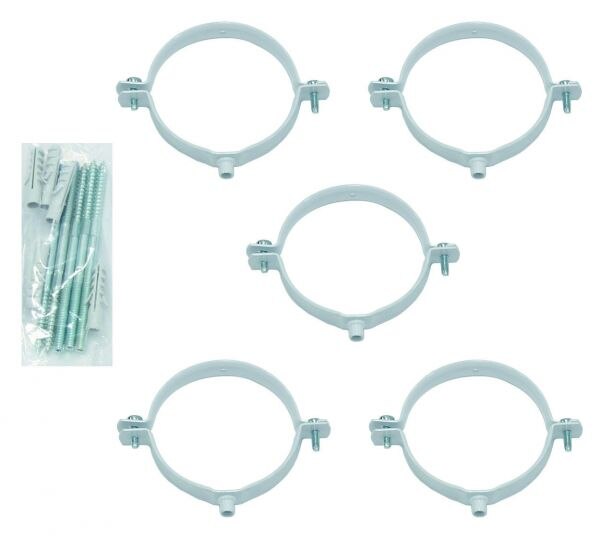 Rohrschelle D= 100 mm (5 St.) für ecoTEC plus, Länge 140 mm