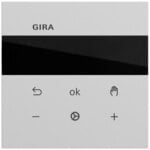 Gira Bedienelement 1-fach grau matt 539476