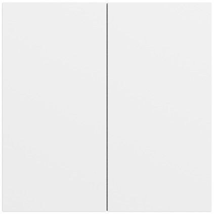Gira Gira Bedienelement 2-fach reinweiß matt 536272