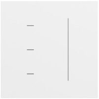 Gira Bedienelement 1-fach reinweiß matt 536572