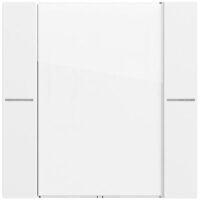 Gira Tastwippe KNX reinweiß glänzend Kunststoff Thermopl 577170 2-fach