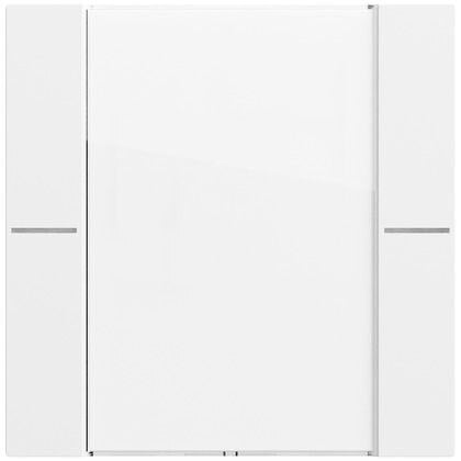 Gira Tastwippe KNX reinwei&szlig; gl&auml;nzend Kunststoff Thermopl 577170 2-fach