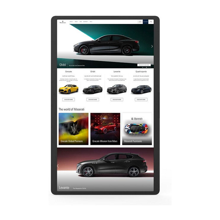 Allnet ALLNET High Performance Display 21 Zoll. Android 12. RK3588S2. NFC. PoE. HDMI In. Farbe schwarz