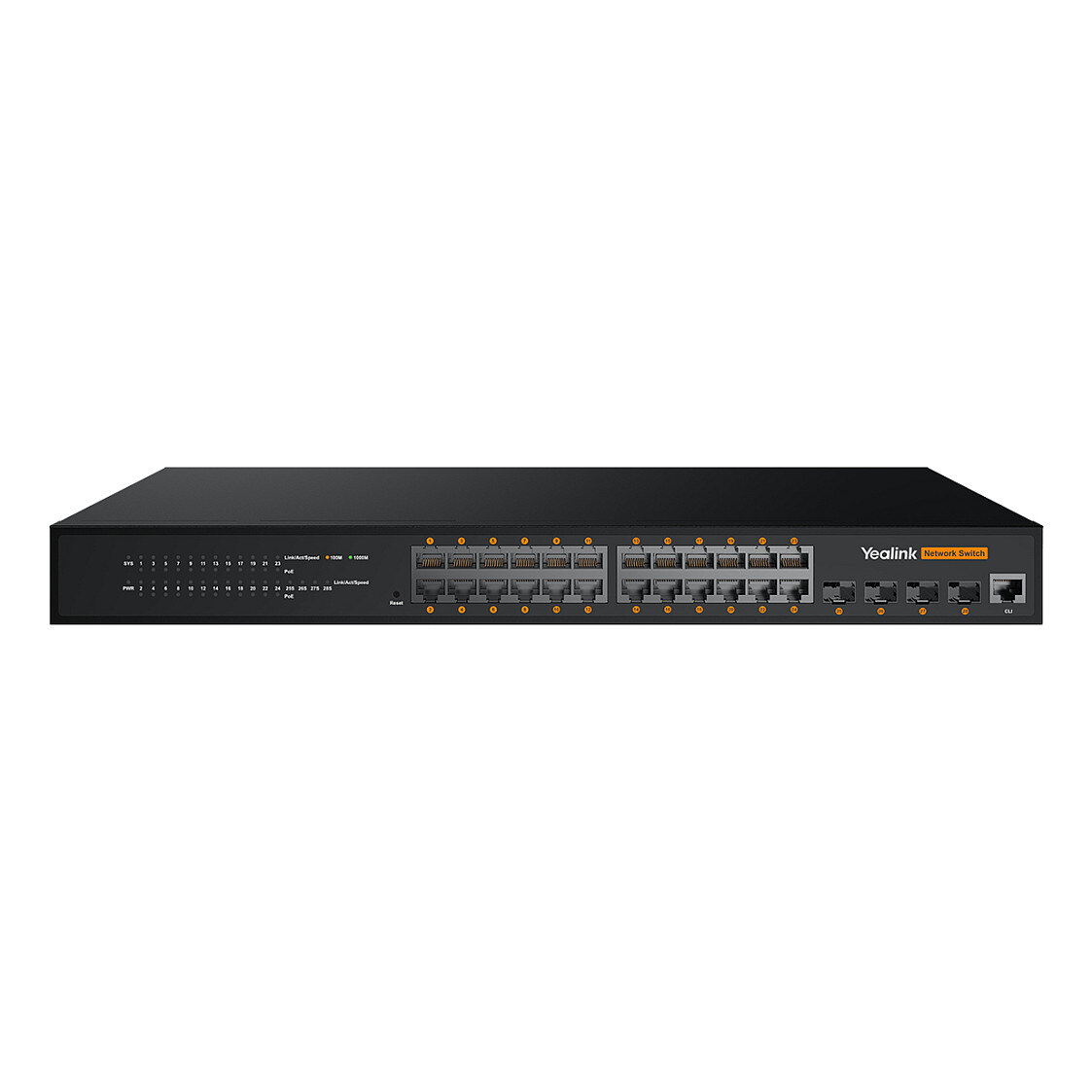 Yealink Yealink RCH240 24-Port L2+Web Managed PoE + Switch