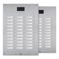 Comelit Group Frontplatte Steel-Switch 33 Tasten 3-reihig IX0333U