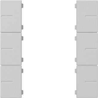 Gira Gira Tastwippe grau matt Kunststoff Thermopl 3-fach 5019015