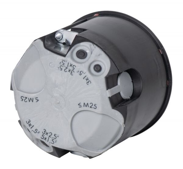 F-Tronic Brandschutzdose E90 HW windd BS3700 Ø68x62mm Kunststoff IP30 rnd
