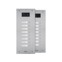 Comelit Group Frontplatte Steel-Switch 8 Tasten 1-reihig IX0108U