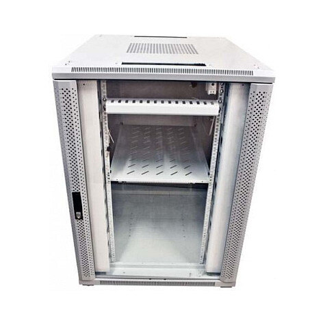 Allnet ALLNET Netzwerkschrank 19" 22HE B800/T1200mm Glastür Lichtgrau SNB-Serie