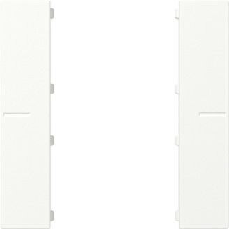 Gira Tastwippe reinwei&szlig; matt Kunststoff Thermopl 1-fach 501727