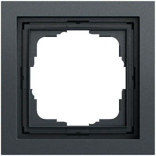 Gira Gira Rahmen 1-fach anthrazit lackiert Kunststoff F200 0211735