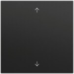 Gira Bedienelement 1-fach schwarz matt 536174
