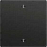 Gira Bedienelement 1-fach schwarz matt 536174