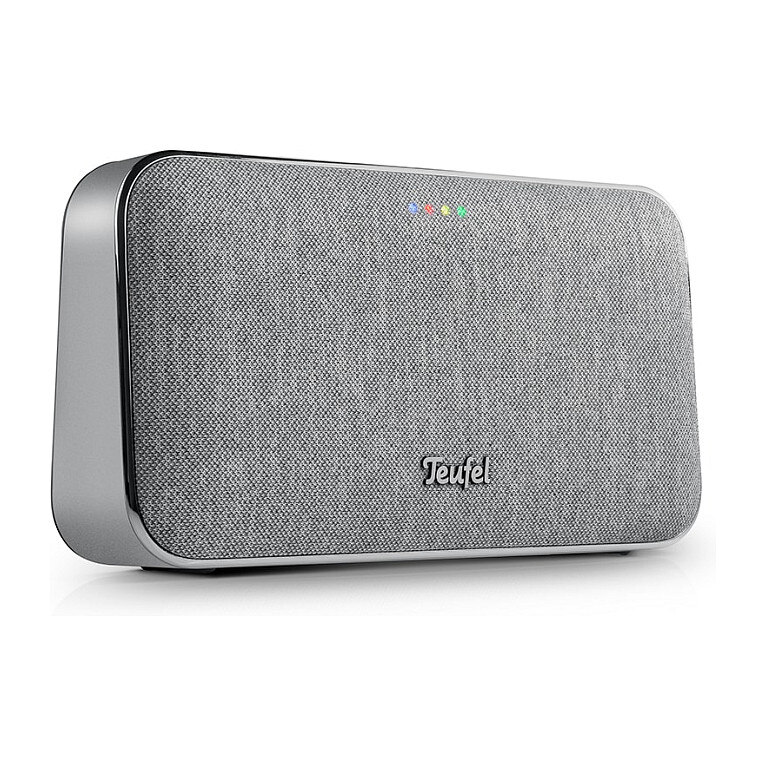 Teufel MOTIV GO VOICE Wi-Fi Bluetooth Speaker wireless silver white