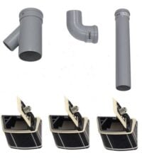 Erweiterungsset 3er-Kaskade DN 130 PP für ecoTEC plus/5-5 und COMPACT/4-5