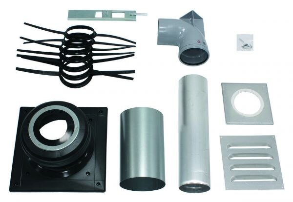 Vaillant Basis-Anschluss-Set DN 130 PP für den Schachteinbau
