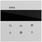 Gira Bedienelement 1-fach grau für Jalousieeins 536676 matt