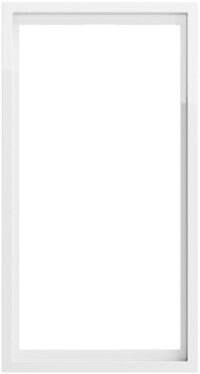 Gira Rahmen 2-fach reinweiß glänzend Kunststoff F300 100280