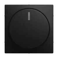 Busch-Jaeger Drehknopf Symbol Dimmer schwarz Busch-balance SI 2115-915 matt