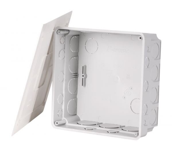 F-Tronic Verbindungsdose 160x160x65mm E142 Kunststoff IP20 VerbDose/kast quadrat
