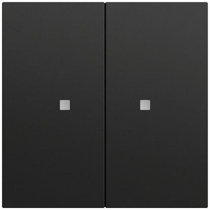 Gira Gira Wippe Serien Schalter schwarz lackiert 536974