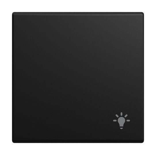 Busch-Jaeger Busch-Jaeger Wippe Schalter schwarz matt Busch-balance SI 2520 LI-915 Licht