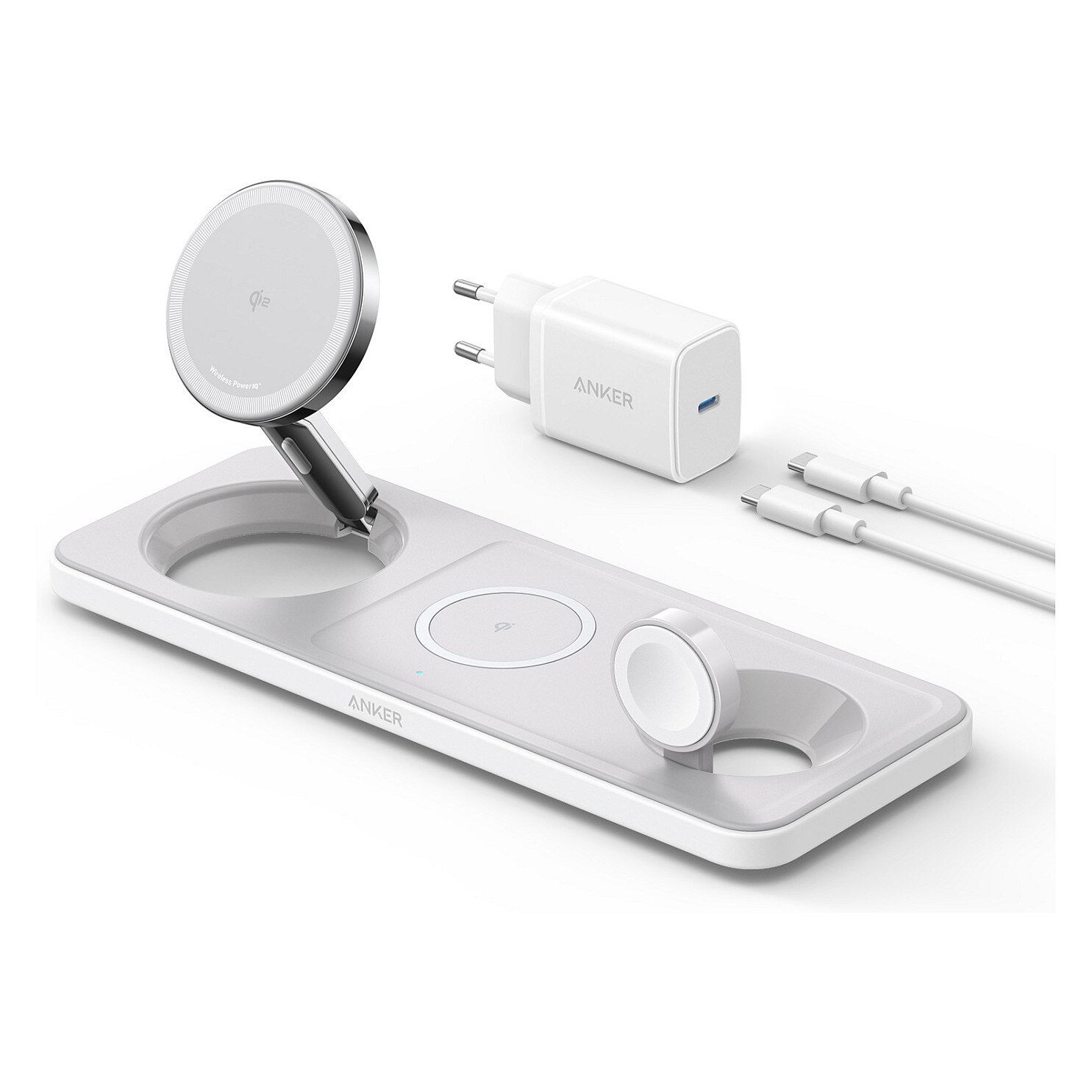 Anker Anker MagGo Magnetic Charger 15W wireless PowerIQ Pad white