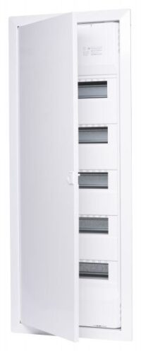 F-tronic Feldverteiler Unterputz 5x12TE Kunststoff UPV60+10ST IP30 365x900x98mm ET98mm