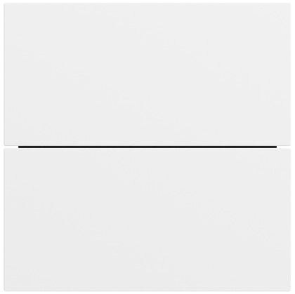 Gira Gira Tastsensor KNX Unterputz weiß glänzend 1-fach 2pkt 534200 inklusive Ankoppl LED