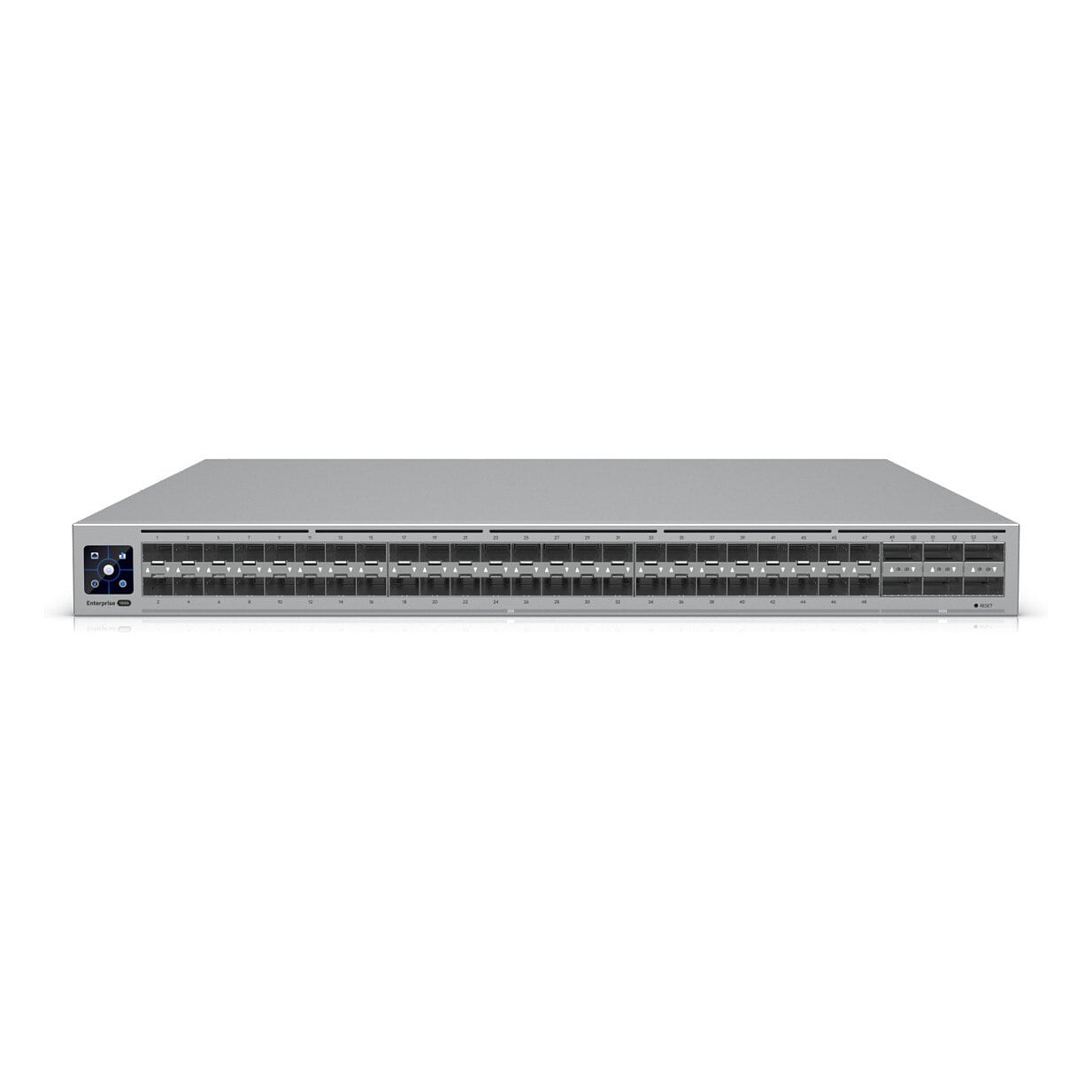 Ubiquiti 48+6P Ubiquiti Enterprise ECS-Aggregation Campus Switch 48x 25G SFP28. 6x 100G QSFP28 M