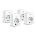Steckdose TP-LINK Tapo P100 V1.2 (4-Pack) - Smart-Stecker - WLAN
