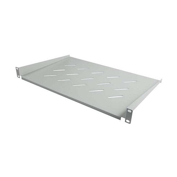 Allnet ALLNET Fachboden T200mm/1HE Lichtgrau Frontmontage