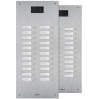 Comelit Group Frontplatte Steel-Switch 22 Tasten 2-reihig IX0222U
