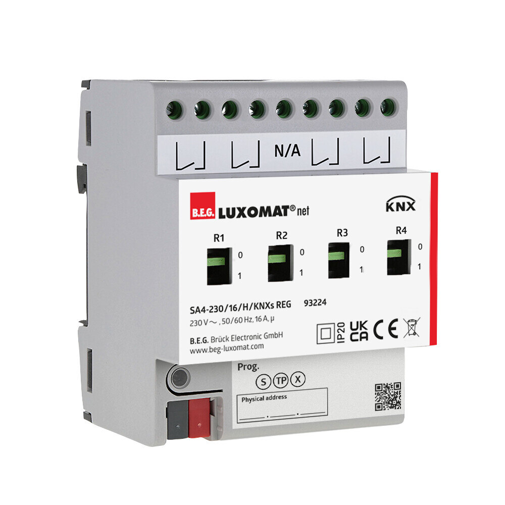 BEG Brück BEG Brück Electronic Schaltaktor SA4 -230/16H/KNXsREG