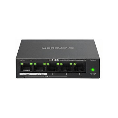 TP-Link Mercusys MS105GP 5-Port Gigabit Desktop Switch 4-Port PoE+