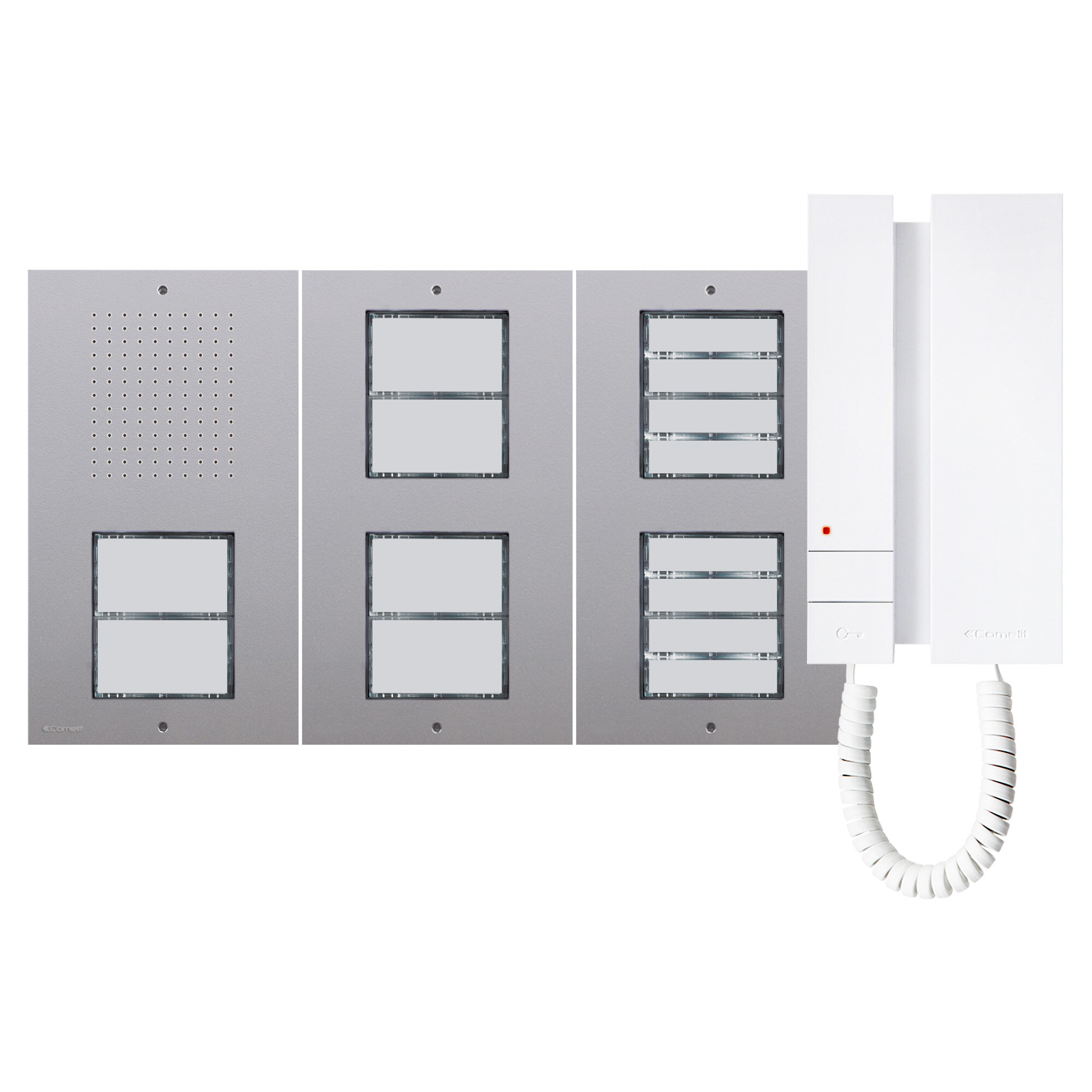 Comelit Comelit Group Paketlösung Ciao Audio Aufputz 14 Wohneinheiten Mini mit KAC2214