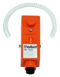 Anlegethermostat VRC 9642 mit Umschaltkontakt, Spannband-Befestig.