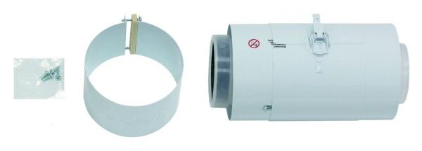 Vaillant Reinigungsöffnung Brennwert Luft-/Abgasführung, PP, 80/125 mm, 0,25m