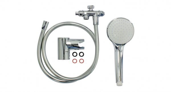 Vaillant VAILLANT Umschaltweiche inklusive Handbrause mit 1,25 m Metallschlauch für MAG