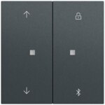 Gira Bedienelement 1-fach anthrazit 536773 für Jalousieeins