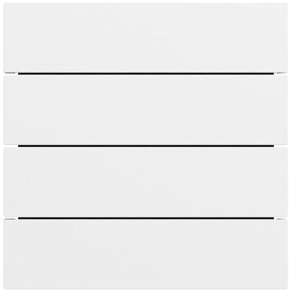 Gira Gira Tastsensor KNX Unterputz weiß glänzend 1-fach 4pkt 534400 inklusive Ankoppl LED