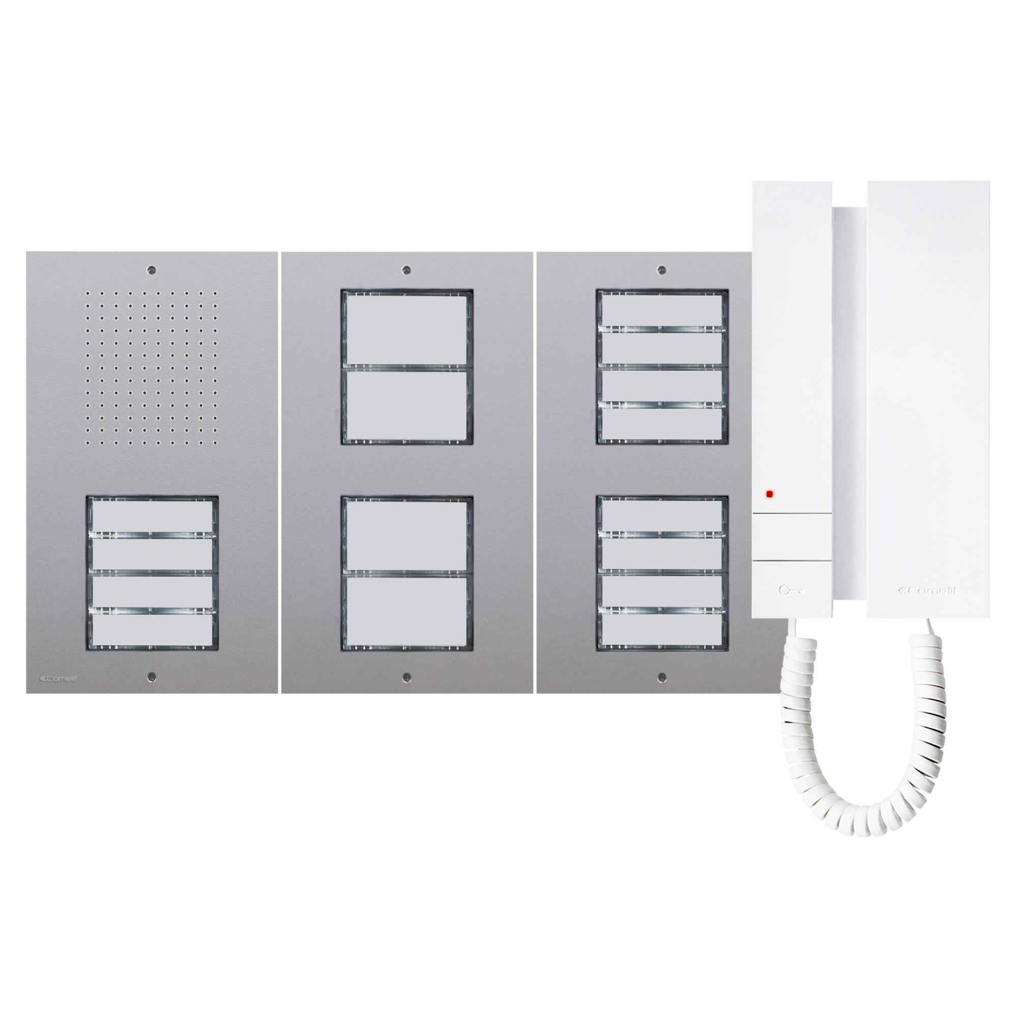 Comelit Comelit Group Paketlösung Ciao Audio Aufputz 15 Wohneinheiten Mini mit KAC2215