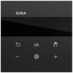 Gira Bedienelement 1-fach schwarz matt 539474