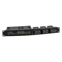 Z ALLNET 1HE Universal Einbauboden für Kleingeräte / 1x Keystone Aufnahme Farbe Schwarz