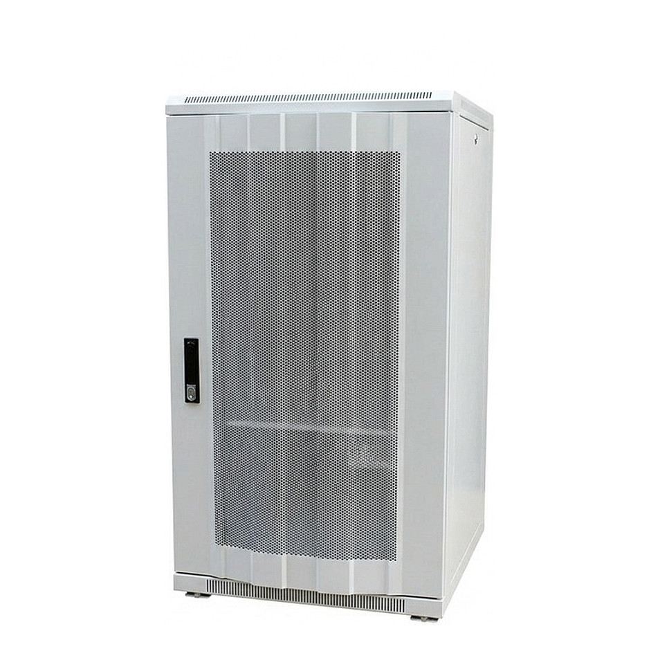 Allnet ALLNET Netzwerkschrank 19" 22HE B600/T1200mm perforierte Blechtüren Lichtgrau SNB-Serie