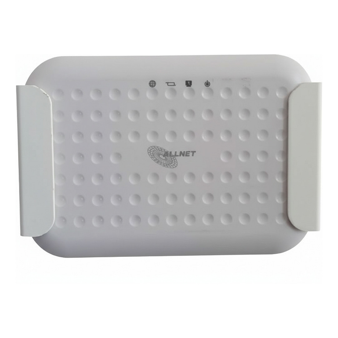 Allnet ALLNET Wandhalterung fr ISP Bridge Modem ALL-BM200 VDSL2 (wei, mit Diebstahlschutz)