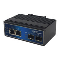 ALLNET switch industrial unmanaged Layer2 4 Port GbE Zubehör DIN-Ersatzadapter für ALL-SGI8004P