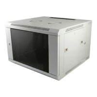 ALLNET Netzwerkschrank 19" 6HE 1-teilig T450mm Lichtgrau zerlegt(Flat Pack) SMA-Serie