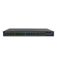 ALLNET Switch full managed Layer2+ 52 Port • 48x GbE • PoE Budget 850W • 48x PoE at • 4x SFP+ • 19 • JSON API • ALL-SG8652PMJ-10G-850W